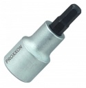 PROXXON 1/2" Innensechskant-Einsatz, HX 11 mm, 55 mm lang
