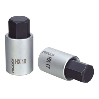 PROXXON 1/2" Innensechskant-Einsatz, HX 19, 55 mm lang