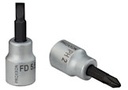 PROXXON 3/8" Schlitzschrauben-Einsatz, FD 5,5 mm, 50 mm lang