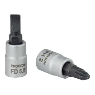 PROXXON 1/4" Schlitzschrauben-Einsatz, FD 8 mm