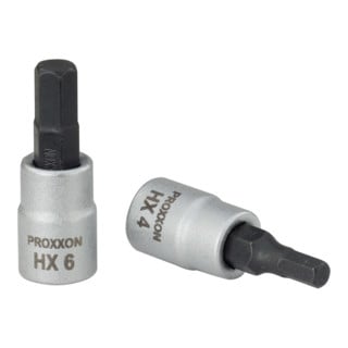 PROXXON 1/4" Innensechskant-Einsatz, HX 5 mm, 33mm lang