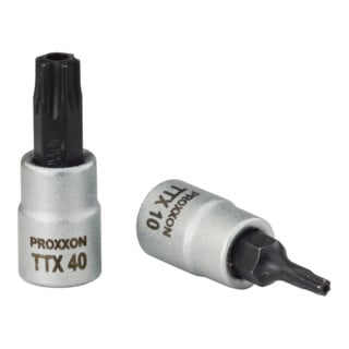 PROXXON 1/4" TTX-Einsatz T 5 mit Stirnbohrung