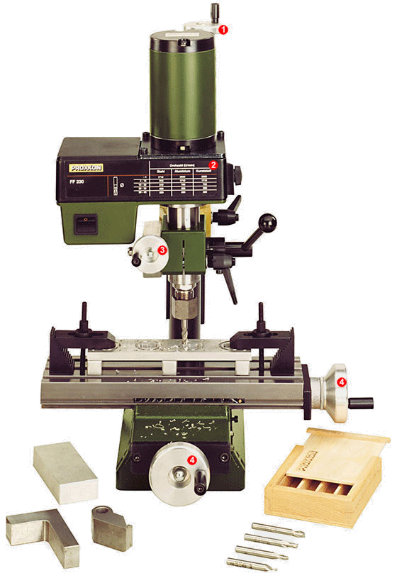 PROXXON Feinfräse FF 230