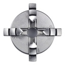PROXXON Vierbacken-Drehfutter, zentrisch spannend, für FD 150/E