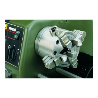 PROXXON Vierbacken-Drehfutter, einzeln verstellbar, für PD 400