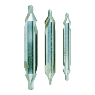 PROXXON Zentrierbohrersatz, DIN 333, HSS 2,0 - 2,5 - 3,15 mm (4-teilig)