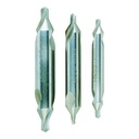 PROXXON Zentrierbohrersatz, DIN 333, HSS 2,0 - 2,5 - 3,15 mm (4-teilig)
