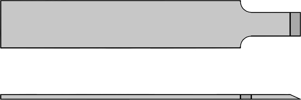 PROXXON Schaber für MSC, 2 Stueck