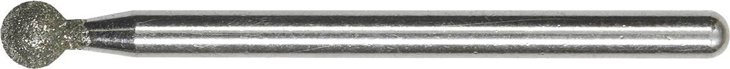 PROXXON Diamantschleifstifte, Kugel, 4,4 mm, 2 Stueck