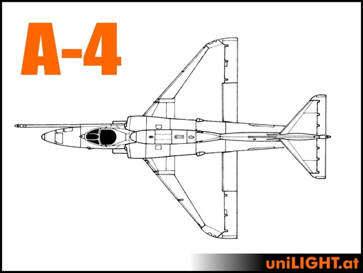 A-4 Skyhawk (1:5.5, 2.25m, STANDRD)