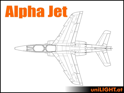 Alpha Jet (1:5, 2.5m, STANDRD)