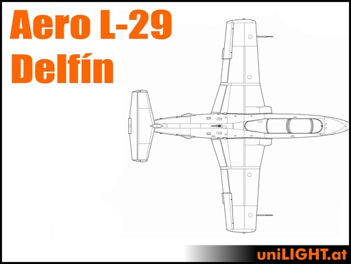 Aero L-29 Delfín (1:4, 2.5m, ENTRY)