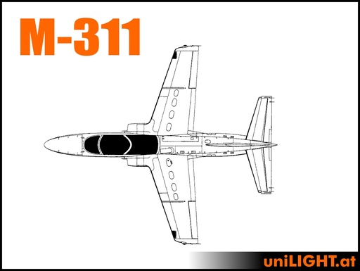 Alenia Aermacchi M311 - M345 (1:5, 2.3m, ENTRY)