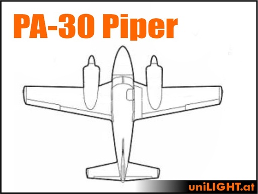 PA-30 Twin Comanche Piper (1:5, 2.2m, STANDRD)
