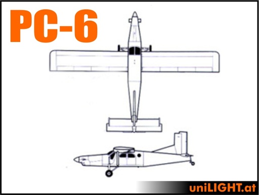 Pilatus PC-6 Porter (1:5, 3.3m, ECONOMY)