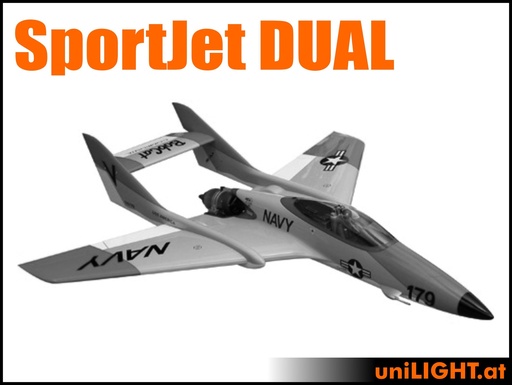 SportJet DUAL Fuselage (2m, SPORT, CIVIL/SPORT)