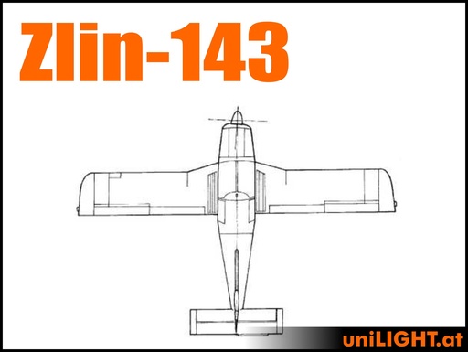 Zlin 143 (1:3, ~3m, CIVIL/POWER)