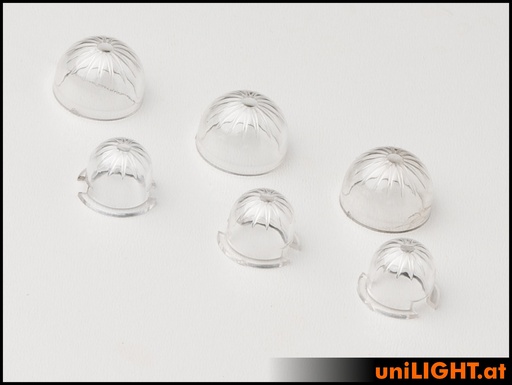 Lichtkappen RUND für 10mm und 13mm Lichter