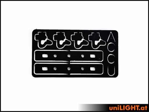 Montageklammer Set für LIPO-800E, 850 und 1600