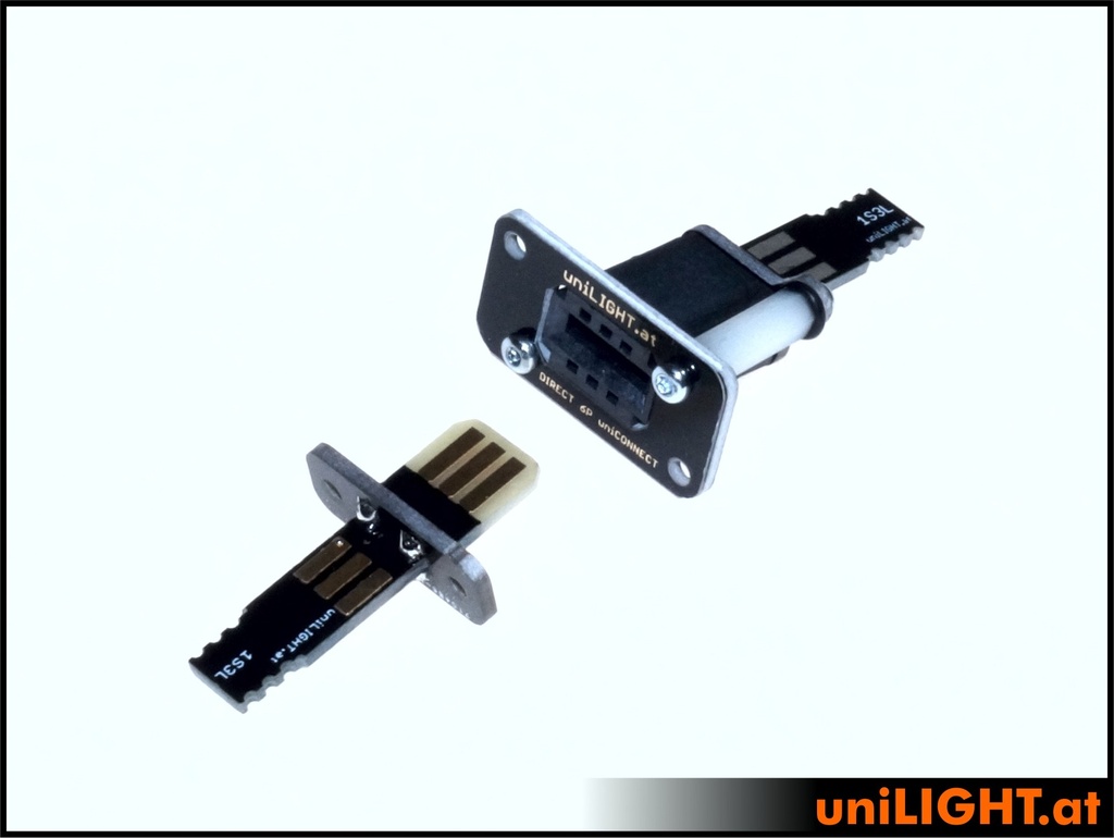 DIRECT-Steckverbindung, 6S Kontakte (DIY (2pair))