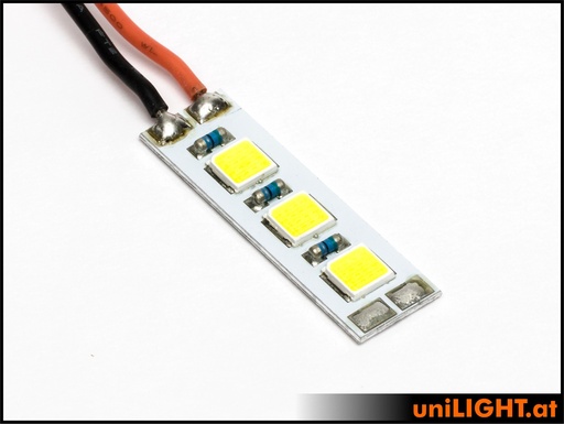 10mm Blitzlicht Modul, 12V/3S, 18Wx3