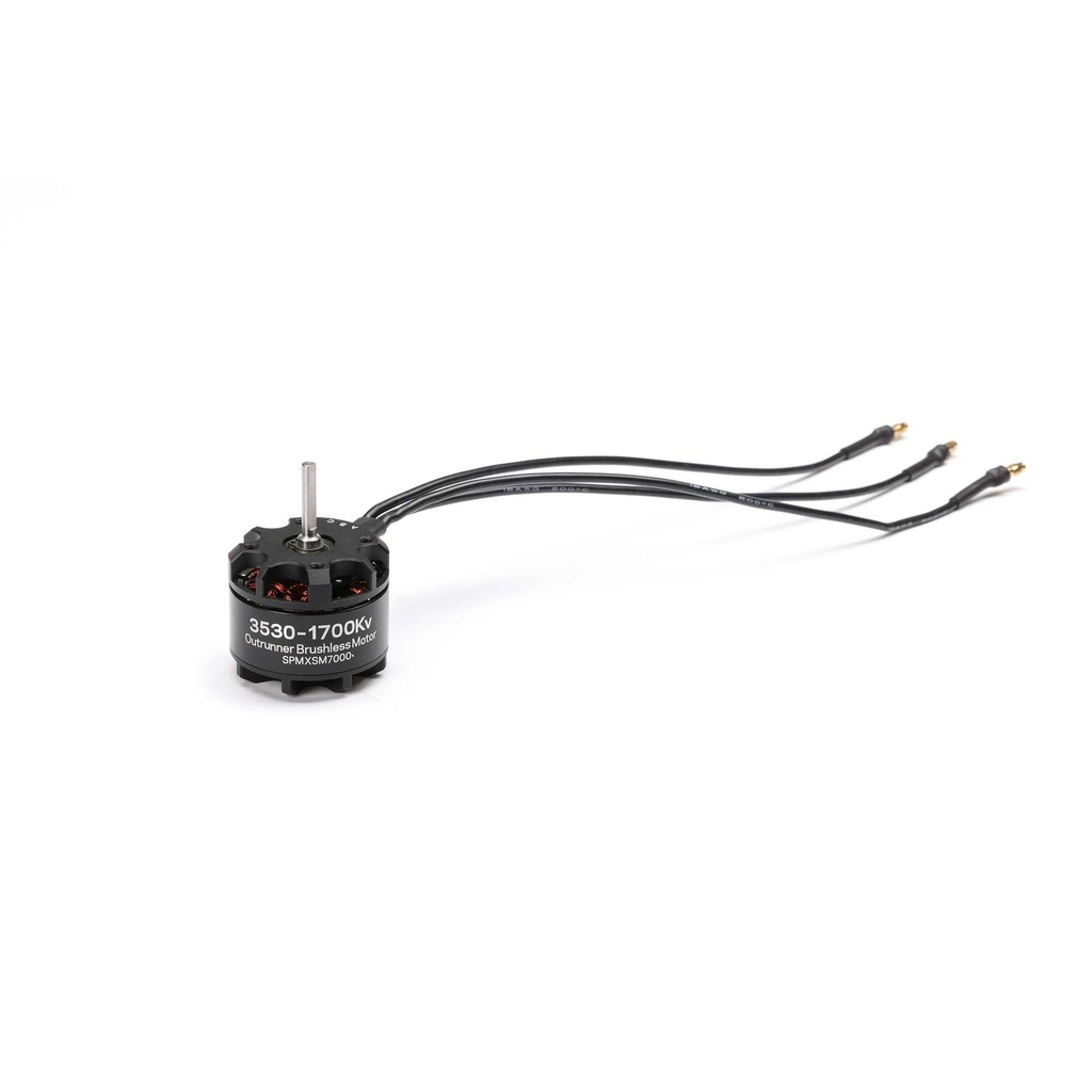 Spektrum Accessories Firma 3530-1700Kv 12-Pole Outrunner Brushless Motor, 3.175mm