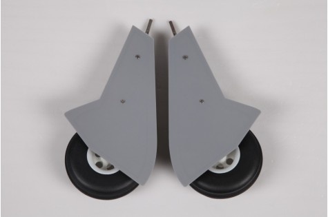 FMS Typhoon - Federbein incl. Rad (L+R)