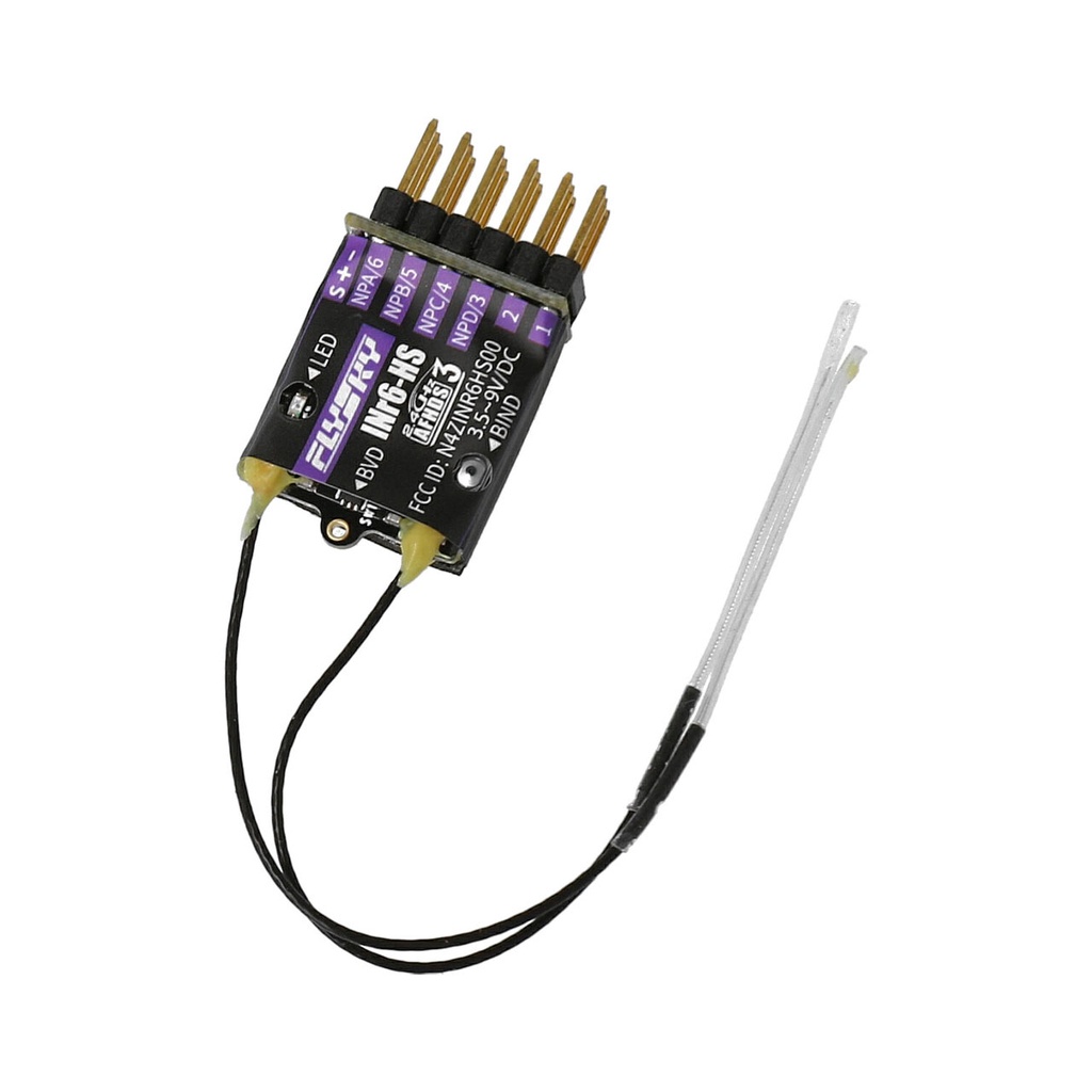 INr6-HS Receiver 6 Channels AFHDS 3