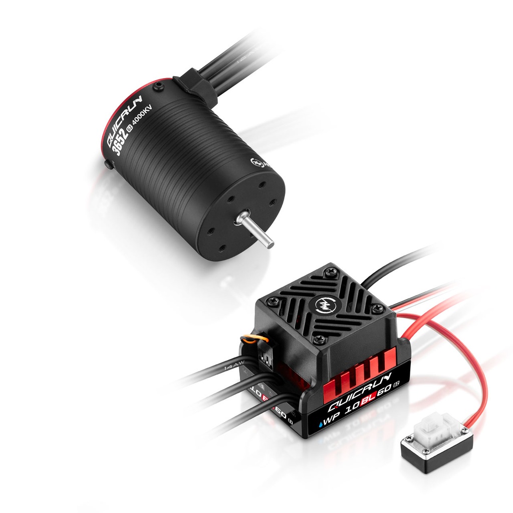 Combo WP10BL60 G2 3652SL 4000kV G2 Sensorless