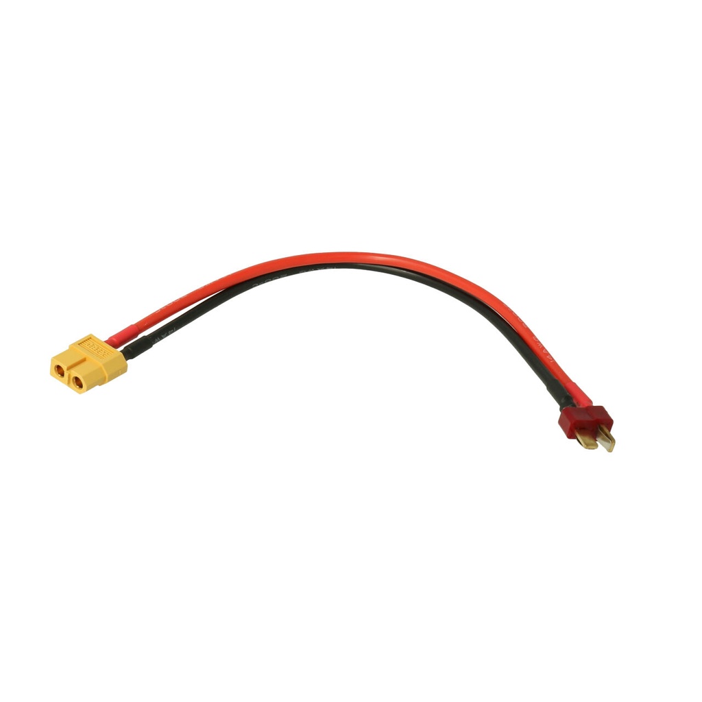 Ladekable XT60 für Akku mit T-Buchse (20cm)