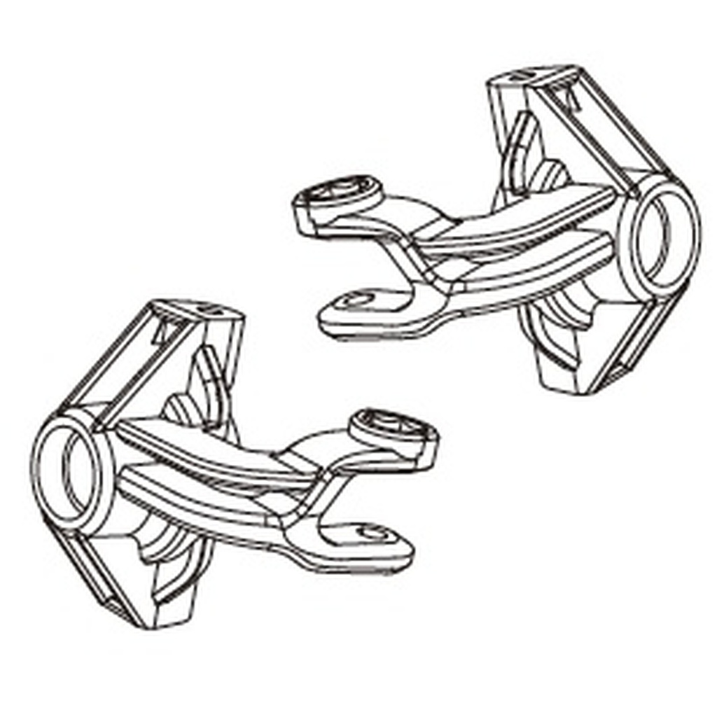 Radträger (Links und Rechts)