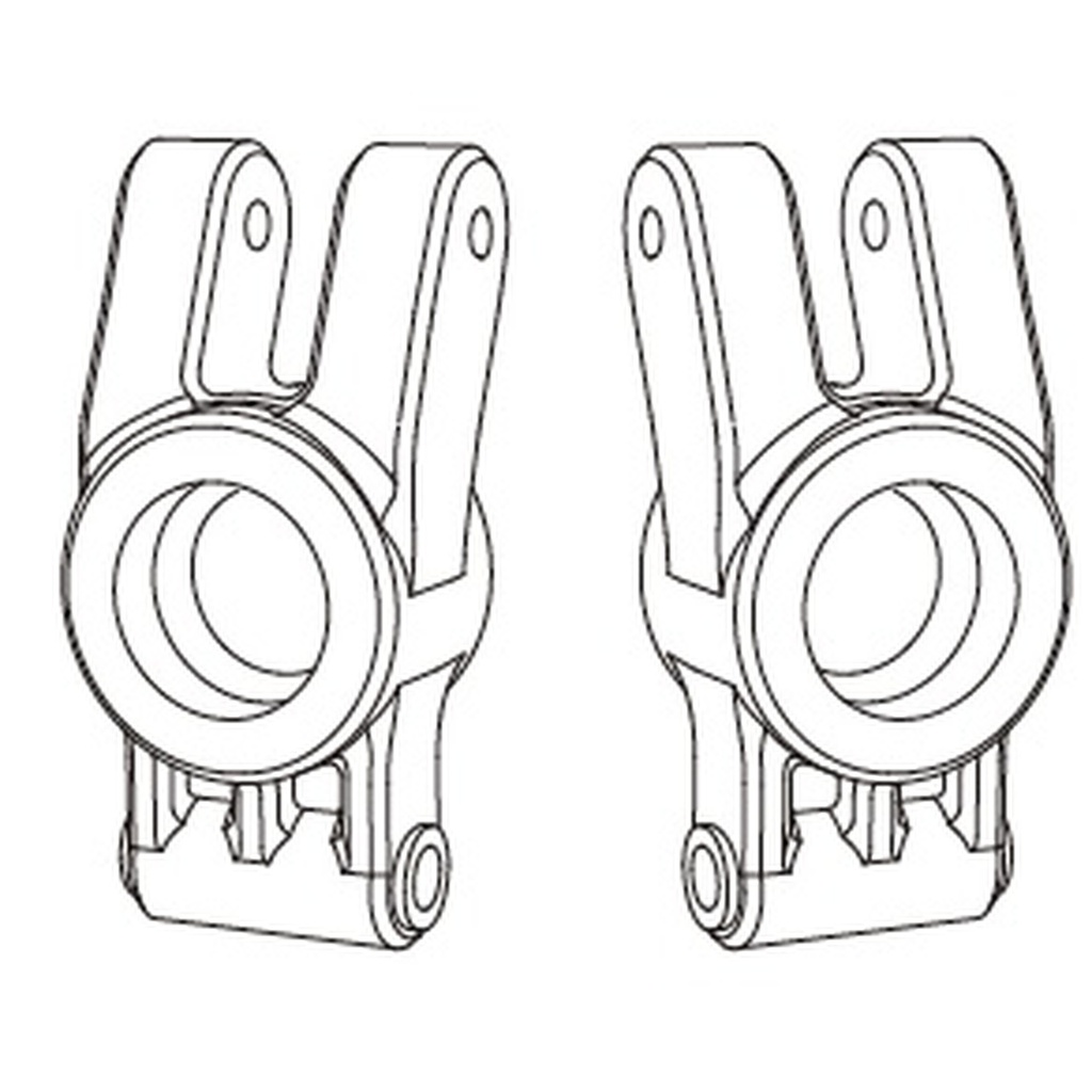 Radträger hinten