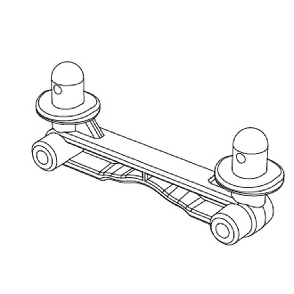 Karosseriehalterung hinten