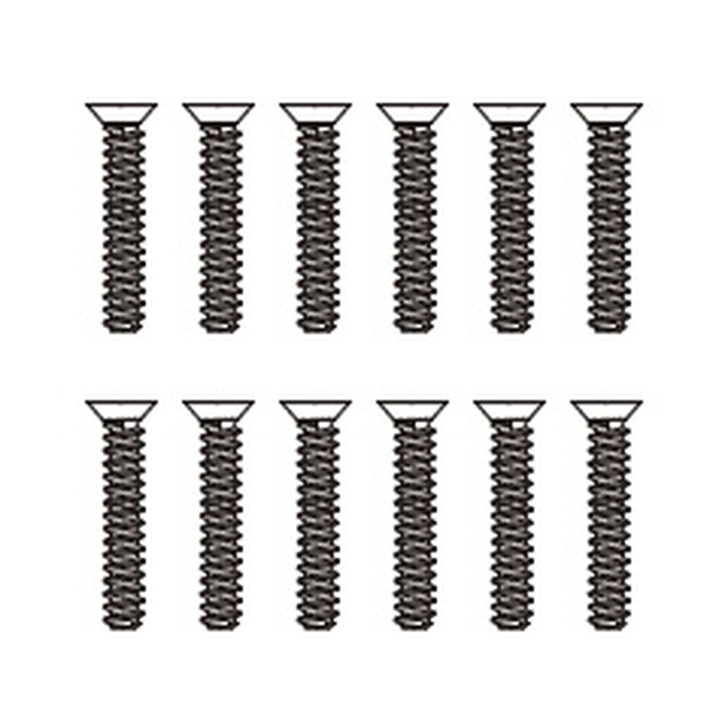 Schraube 2,3x12 mm (12 Stück)