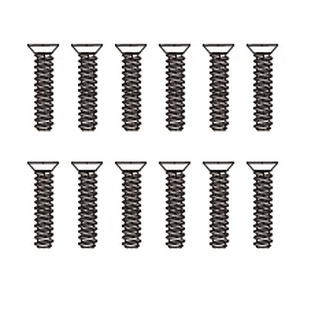 Schrauben 2,6x9 mm (12 Stück)