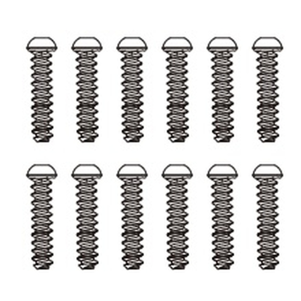 Schrauben 2,6x10 mm (12 Stück)
