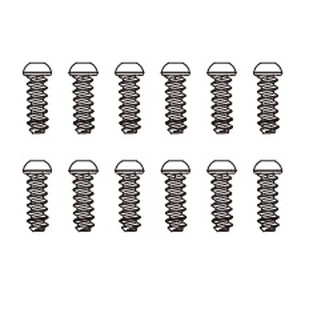 Schrauben 2,6x6 mm (12 Stück)