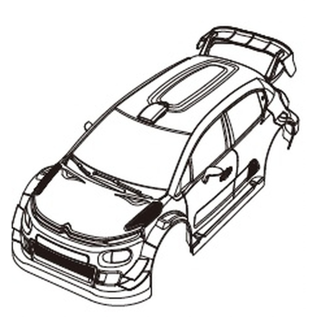Karosserie Citroen C3