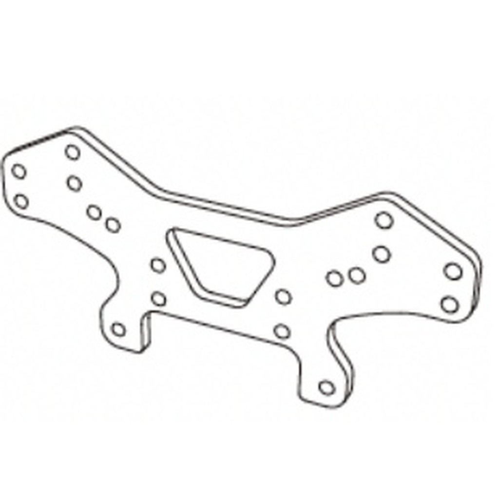 Dämpferbrücke Hinten