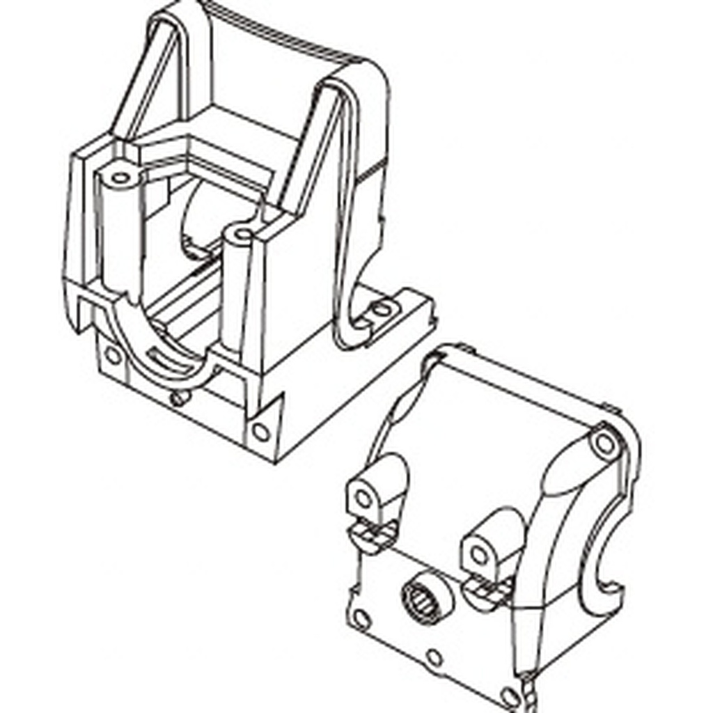 Differentialgehäuse Hinten