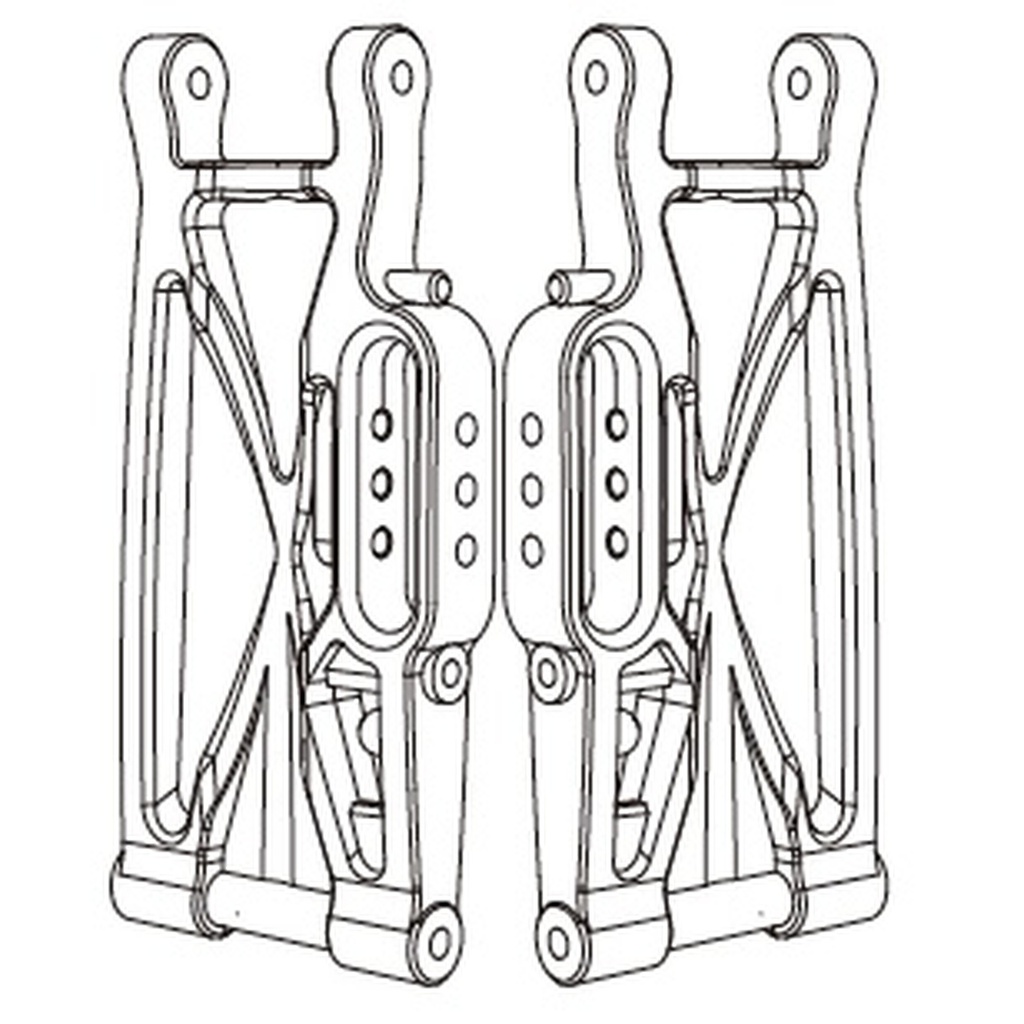 Querlenker hinten unten