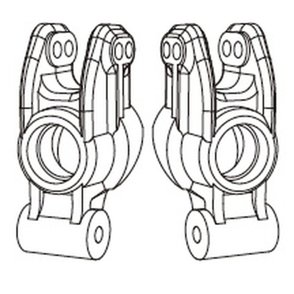 Radträger Hinten