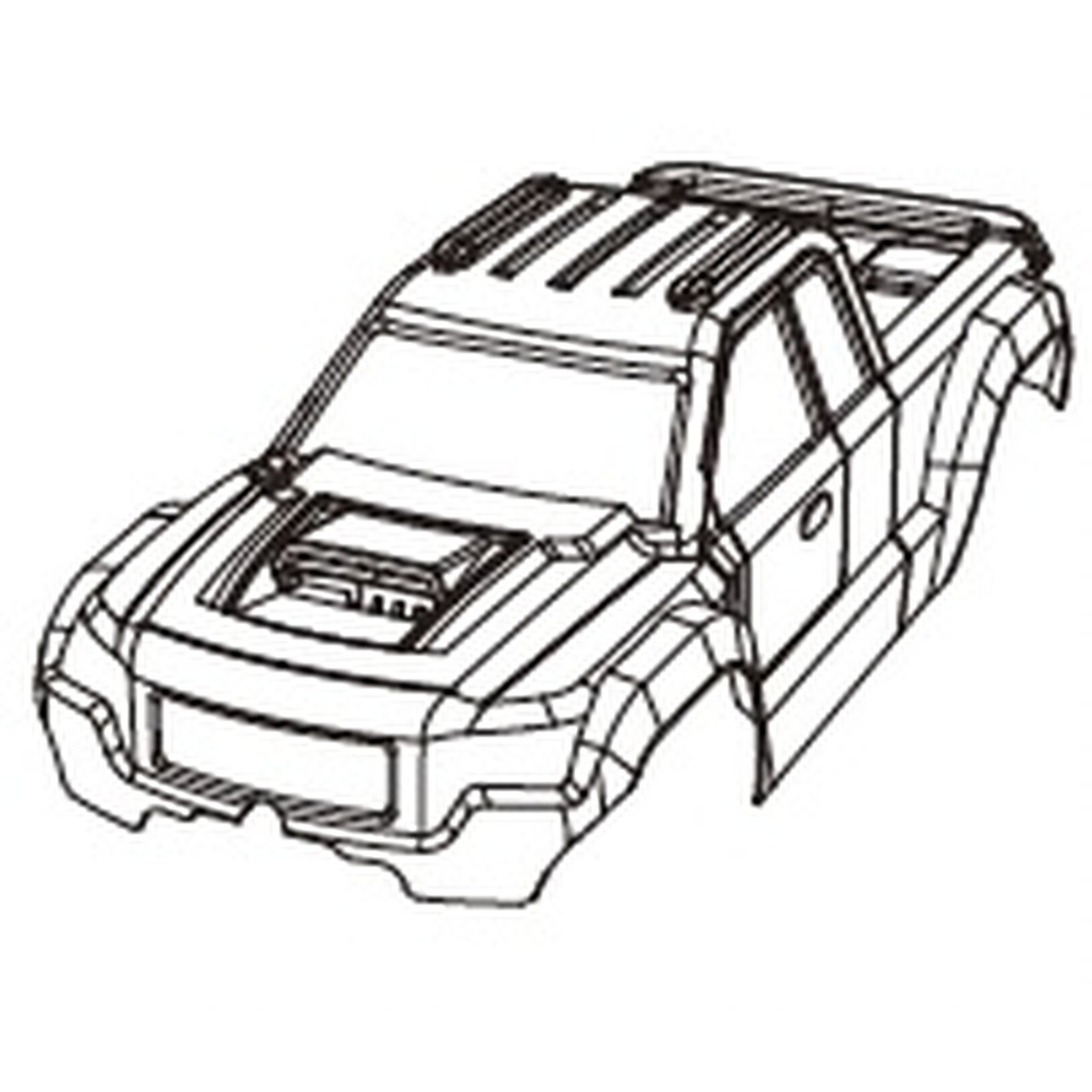 Karosserie Monster Truck