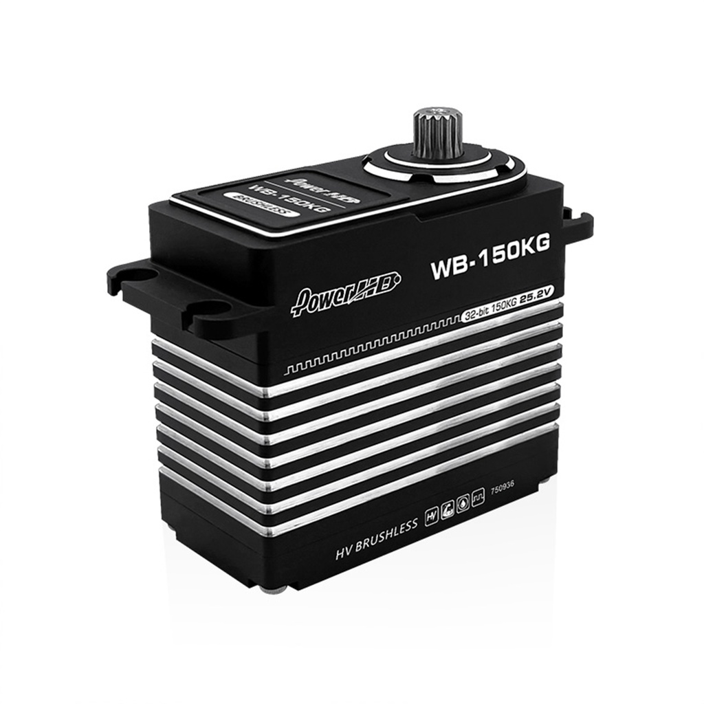 [PHD094] WB-150KG HV Brushless Digital Servo 150kg/0.10s bei 25.2V