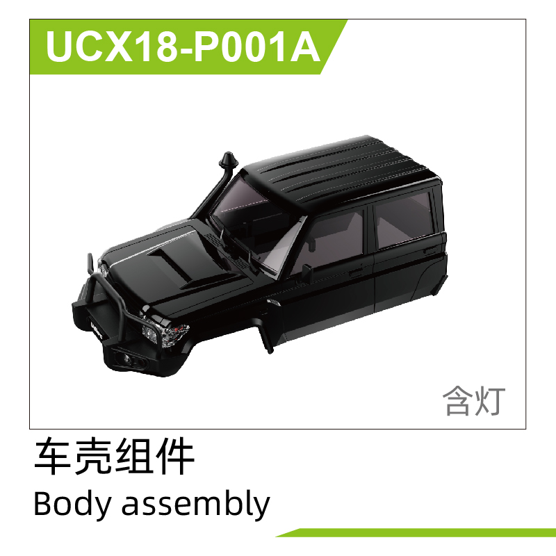 Body assemblywith light