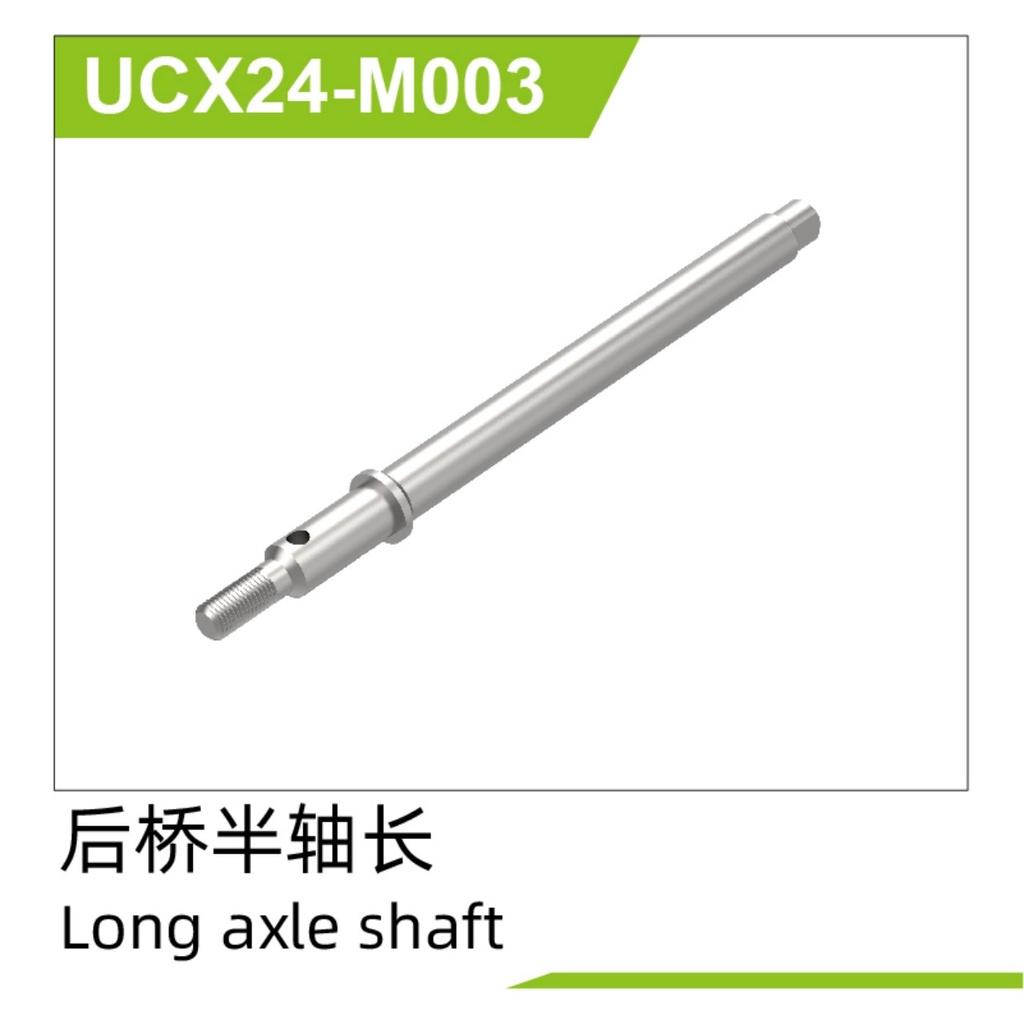 Rear axle shaft (Long) UCX2401 & UCX2402