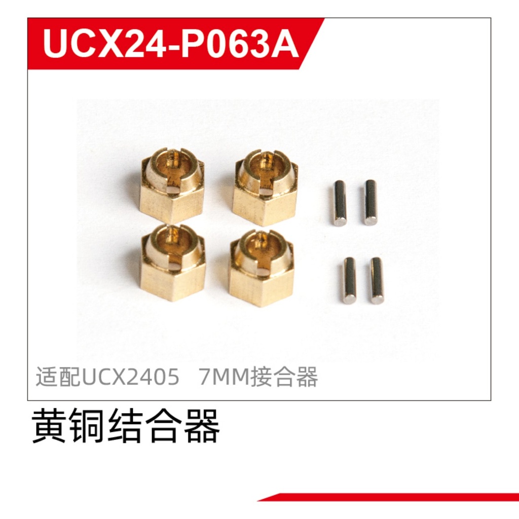 Brass Wheel adapters UCX2405 & UCX2405PRO