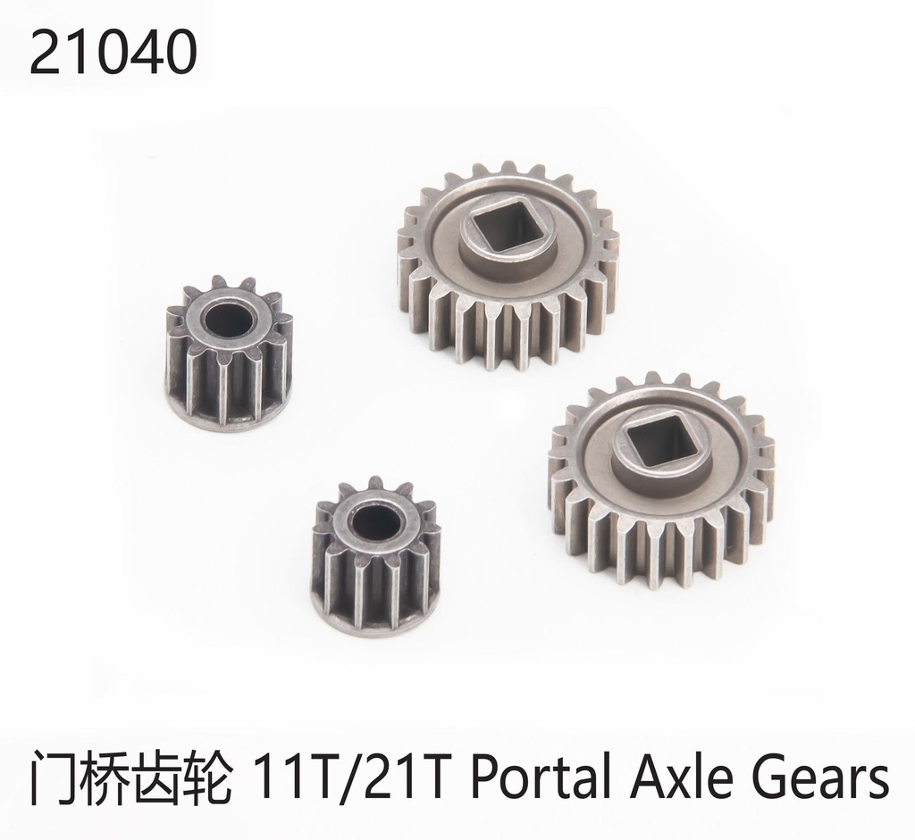 Portalachse Zahnradset 11Z/21Z