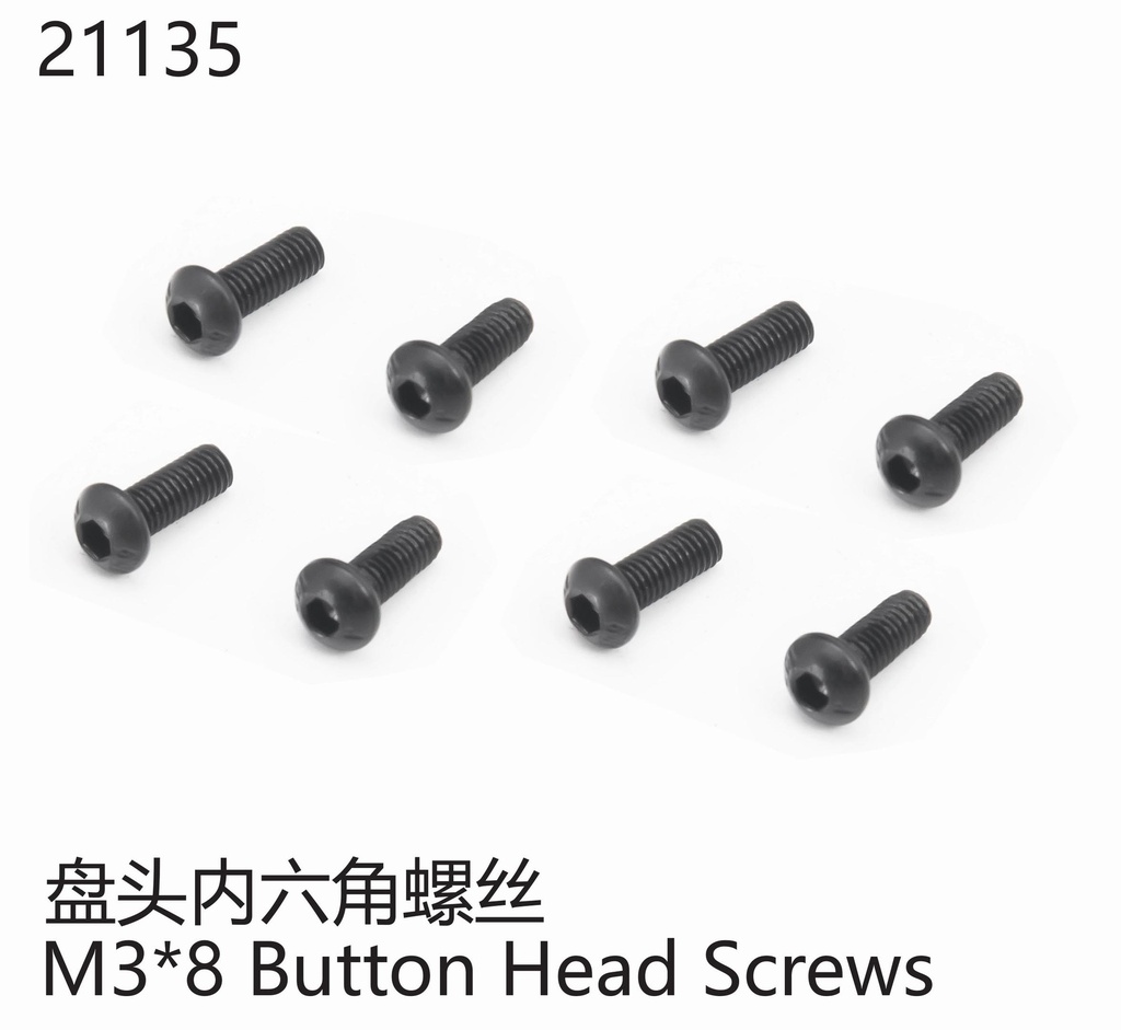 Rundkopfschraube M3x8mm