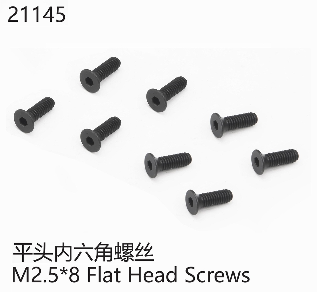 Senkkopfschraube M2.5x8mm